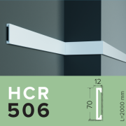 Плинтус напольный Grand Decor HCR 506