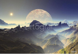 Фотообои/фрески Ortograf 30076 Туманная планета