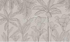 Фотообои/фрески 34528 Tropical line