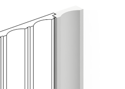 Финишный молдинг LF138B NP