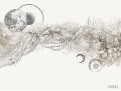 Фотообои/фрески 34541 Gray fluid