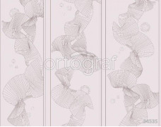 Фотообои/фрески 34535 Pink plexus