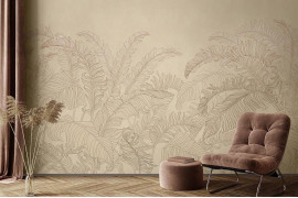 Фотообои/фрески Affresco: Line Art, AF2129-COL1