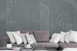 Фотообои/фрески Affresco: Line Art, AF2149-COL3