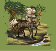 Фотообои/фрески Ortograf 20942 Стрелец