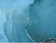 Фотообои/фрески флюиды арт. 33643 Blue and silver