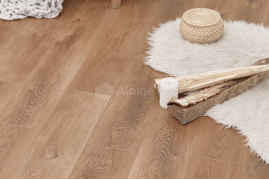 Каменно-полимерная плитка Alpine Floor Дуб Насыщенный WPC ECO 7-7