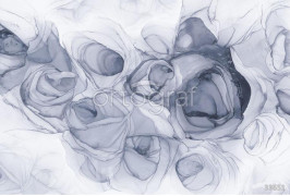 Фотообои/фрески флюиды арт. 33651 Bouquet gray