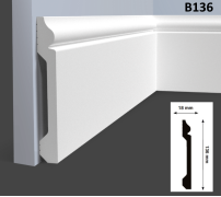 Плинтус Hi Wood В136 18х136х2000 мм