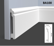 Плинтус Hi Wood ВА100 17х100х2000 мм