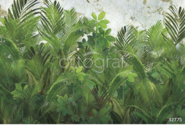 Фотообои/фрески Oasis арт. 32775 Loft jungle green