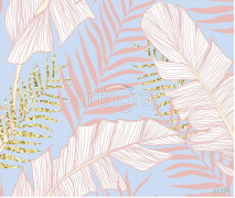 Фотообои/фрески Oasis арт.32734 Foliage pink