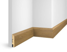 Плинтус Cosca Decor NanoFlex ЕP07 Дуб Венский 80x16x2400 мм