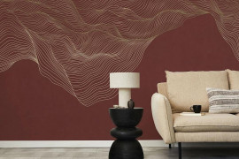 Фотообои/фрески Affresco: Line Art, арт. AF2115-COL1