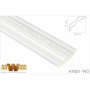 Плинтус потолочный Hi Wood A90E1-W0 71х60х2400 мм