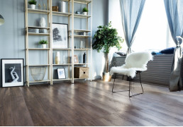 Кварц-виниловая плитка Alpine Floor Секвойя Тёмная ЕСО 6-12 LVT