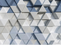 Фрески и фотообои Ortograf 3D Эффект арт. 34063 Треугольники 3D