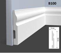 Плинтус Hi Wood В100 13х98х2000 мм