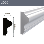 Молдинг Hi Wood LD20 10х20х2000 мм