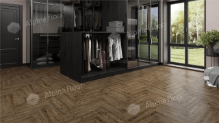 Ламинат Alpine Floor Herringbone Дуб Бордо LF102-10