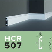 Плинтус напольный Grand Decor HCR 507