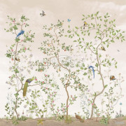 Фотообои/фрески 33948 Blooming garden beige