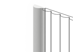 Финишный молдинг LF135A NP