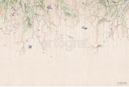Фотообои/фрески 33936 Spring music beige