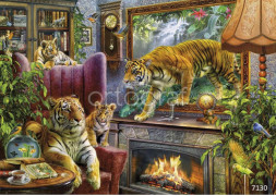 Фотообои/фрески 7130 Tigers Coming to Life