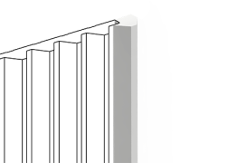 Финишный молдинг LF136B NP