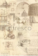 Фотообои/фрески Affresco Сюжеты , Графика арт. 5063