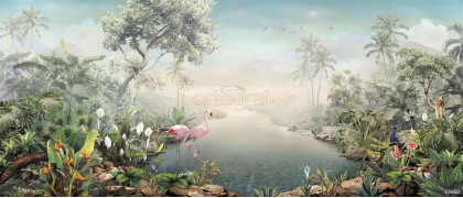 Фрески и фотообои Ortograf 33660 Tropical river