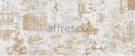 Фотообои/фрески Affresco Сюжеты , Графика арт. A0617