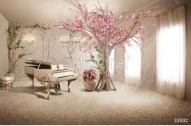 Фотообои/фрески 3D Эффект арт. 33032 Рояль