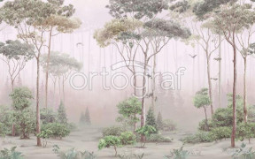 Фотообои/фрески 34228 Forest silence