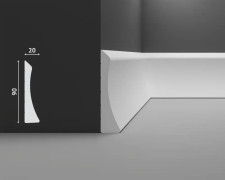Плинтус напольный Decostar SК - 45