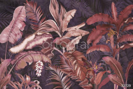 Фотообои/фрески Oasis арт. 32729 Jungle burgundy