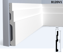 Плинтус Hi Wood В120V1 16х120х2000 мм