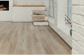 Каменно-полимерная плитка Alpine Floor Дуб Натуральный Отбеленный WPC ECO 7-5