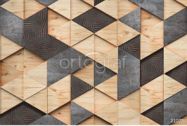 Фрески и фотообои Ortograf 3D Эффект арт 21079 Массаулина Людмила — 3D Металл