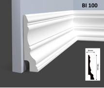 Плинтус Hi Wood BI100 26х100х2000 мм