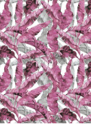 Фотообои/фрески Oasis арт. 32770 Banana leaves pink