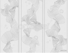 Фотообои/фрески 34534 Geometric plexus