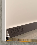 Плинтус Pro Design Corner 570 Анодированный коньяк