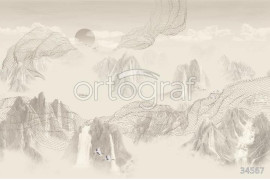 Фотообои/фрески 34567 Mountain abstraction