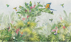 Фрески и фотообои Ortograf 8324 Tropical corner