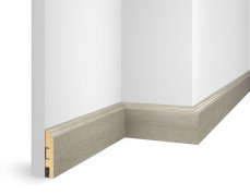 Плинтус Cosca Decor NanoFlex ЕP07 Дуб Светлый 80x16x2400 мм